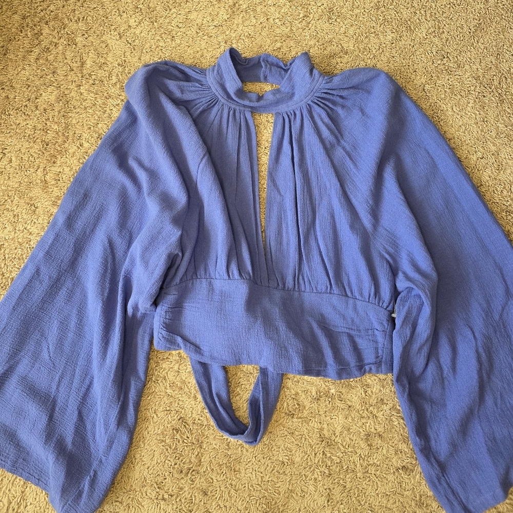 NWOT Jen's Pirate Booty x Free People Ultra Techmo Top Size Large - Picture 2 of 7